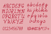 Manthys a Script Font, a Script Font by Berdansabersama (Thumbnail 3 of 8)