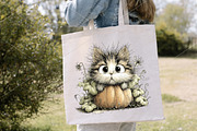 Whimsical Cat Clipart Bundle, an Illustration by Canvas Craft (Thumbnail 6 of 7)