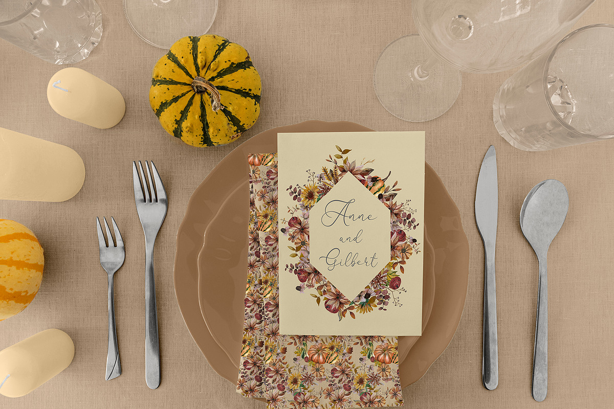 Watercolor Clipart Autumn, an Object Graphic by Kate Creative Studio (Photo 10 of 11)
