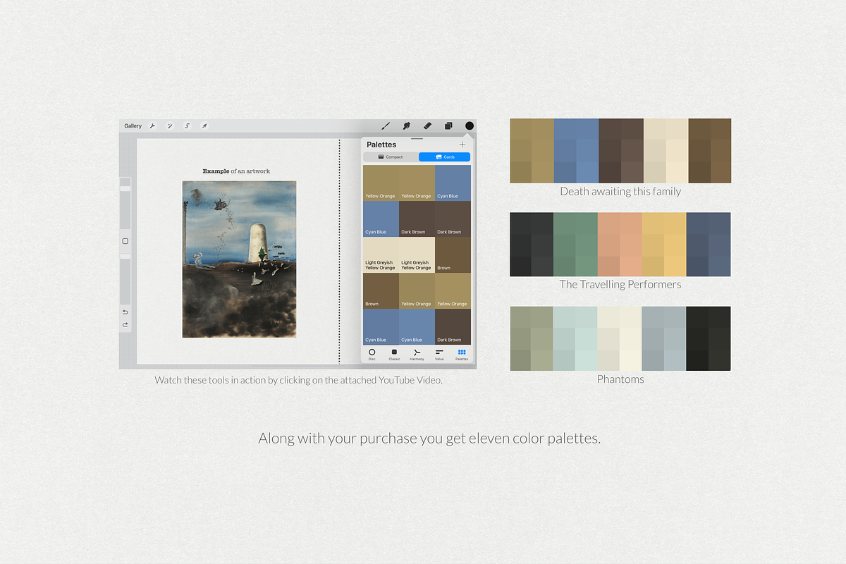 Yves Tanguy's Procreate Brushes, a Brush Add-On by Digi Life (Photo 6 of 13)