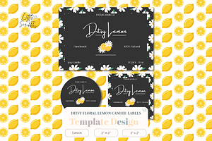 Modern Luxury Candle Label Template, a Stationery Template by Little Creative Scribbles