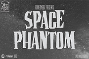 Space Phantom - Retro Sci-Fi Font, a Font by Remedy667 (Thumbnail 1 of 10)