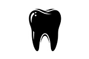 Human tooth dental silhouette, a Graphic by hafijul (Thumbnail 9 of 10)