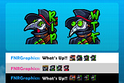 Plague Doctor Twitch Emotes, an Illustration by FNR Graphics (Thumbnail 3 of 5)