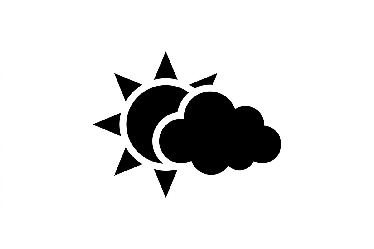 Sunny Cloud Weather Symbols, an Object Graphic by Designer_Momina (Photo 5 of 5)