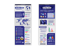 Global Data Infographic Template, a Templates & Theme by studiogstock
