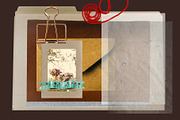 Stationery collage kit OVERLAYS, an Object Graphic by Anzhelika (Thumbnail 4 of 10)