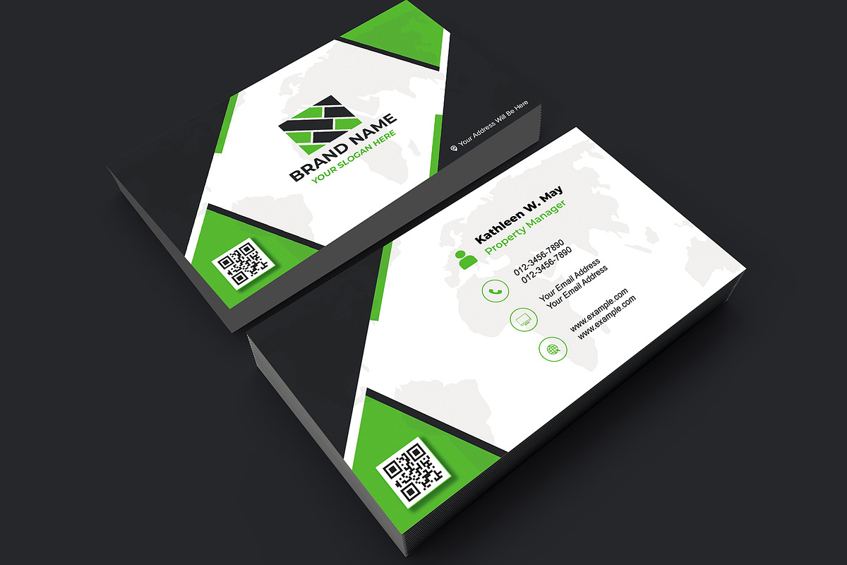 Broker Business Card PSD preview 6