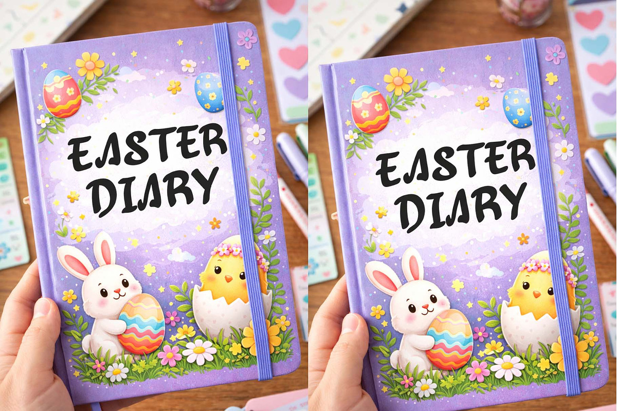 Enjoy Easter, a Handwritten Font by Yoga Letter (Photo 2 of 6)