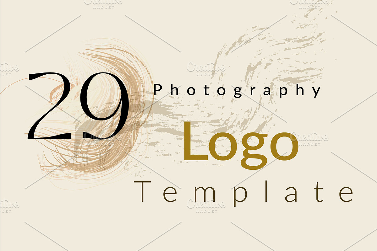 29 Photographic Logo Template, a Branding & Logo Template by Zsstudio (Photo 1 of 9)