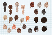 Best Mom clipart Mother daughter, an Illustration by Illustrator Space (Thumbnail 5 of 9)