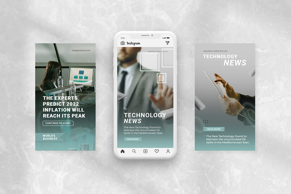 Photocentric Newsroom Instagram, a Social Media Template by peterdraw (Photo 8 of 10)