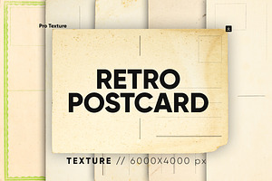 15 Retro Postcard Texture HQ