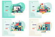 Company website vector Illustrations, a Work Illustration by Grivina's shop (Thumbnail 15 of 26)