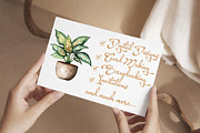 Watercolor Home Plants Clipart, an Illustration by Libby Wishes (Thumbnail 5 of 7)