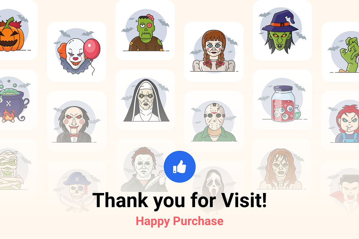 Halloween & Horror Character icons, an Icon by Ragul Creates (Photo 6 of 6)