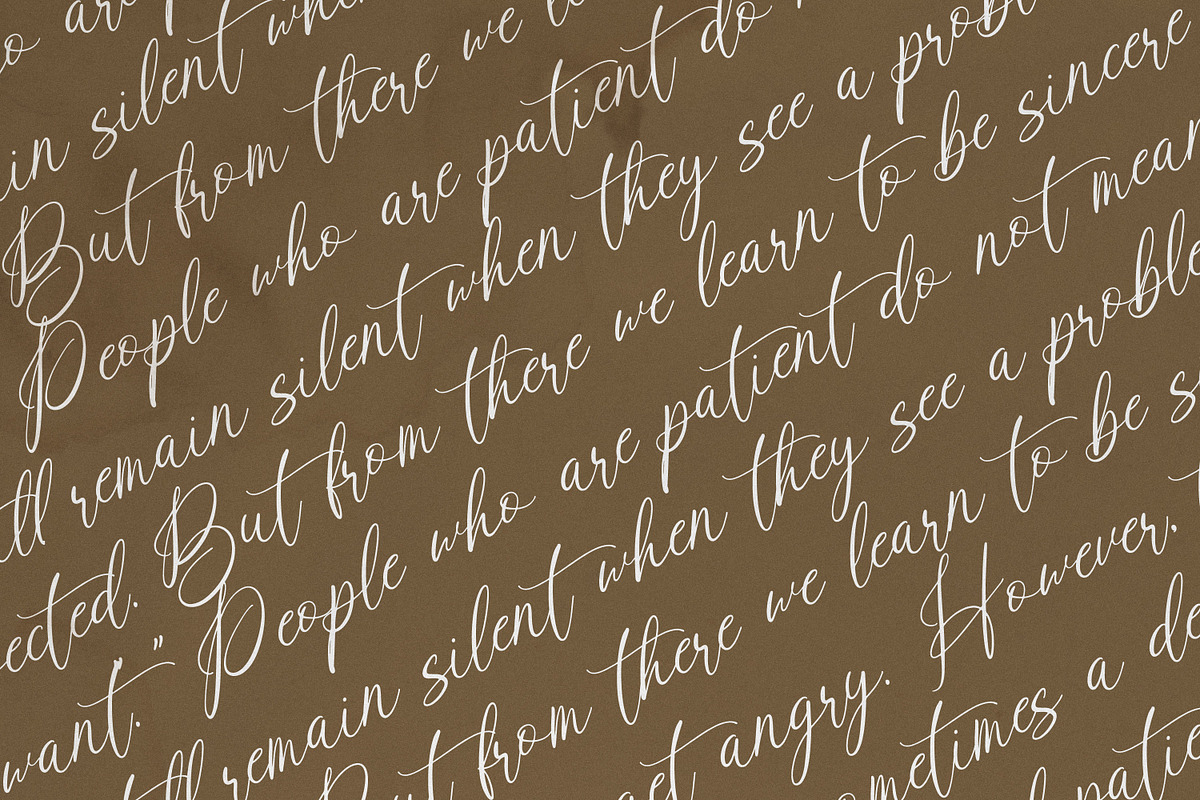 Violetta Frosteil, a Script Font by Goresan Studio (Photo 13 of 15)