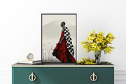 African Maasai Warrior Sunrise Art, a Person Illustration by PrintablesByFranklyn (Thumbnail 5 of 6)