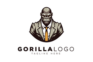 Gorilla Logo, a Branding & Logo Template by Esrastion