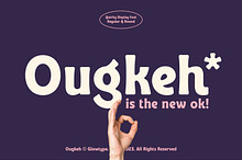 Ougkeh Typeface