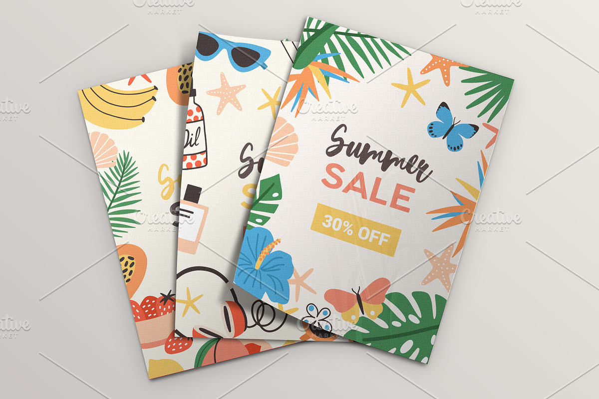 Summet set, a Decorative Illustration by Good Studio (Photo 10 of 14)
