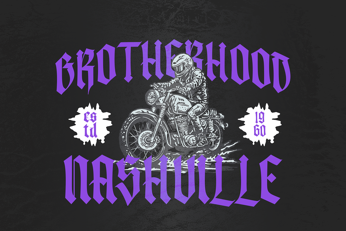 Olde Soul – Blackletter Style, a Blackletter Font by Almarkhatype (Photo 11 of 11)