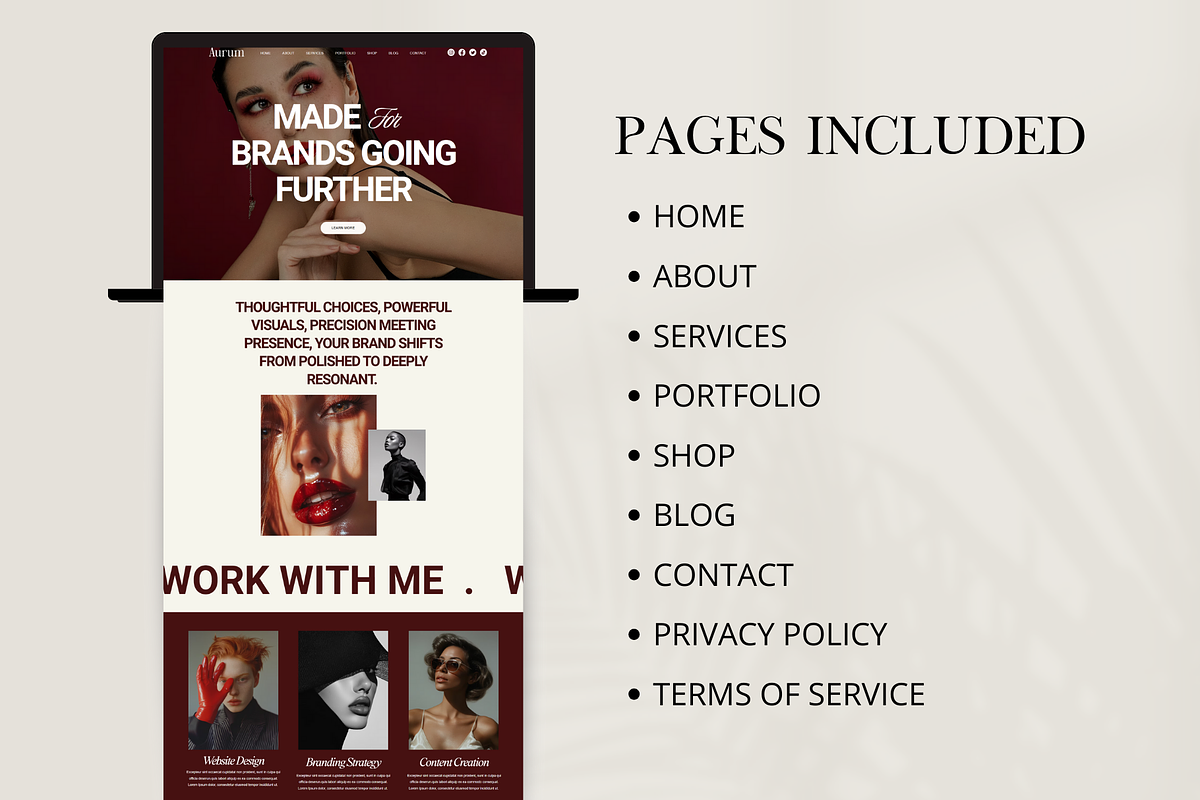 Luxury Wix Website Template Coaches, a Wix Template by AdvertFox (Photo 4 of 10)