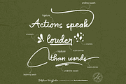 Delphian Wayfinder Font, a Handwritten Font by Letterhanna Studio (Thumbnail 6 of 12)