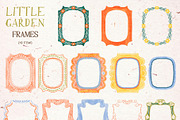 Little Garden | Frames Clipart, an Object Graphic by GVGraphics (Thumbnail 8 of 12)
