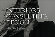 Nina Jean Display Font, a Serif Font by Sylt Type (Thumbnail 4 of 5)
