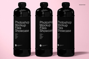 Bottle Mockup Set