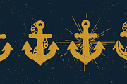 Nautical Anchors, an Illustration by Artificial (Thumbnail 2 of 4)