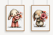 Whimsical Spring Animals Clipart, an Illustration by Libby Wishes (Thumbnail 3 of 5)