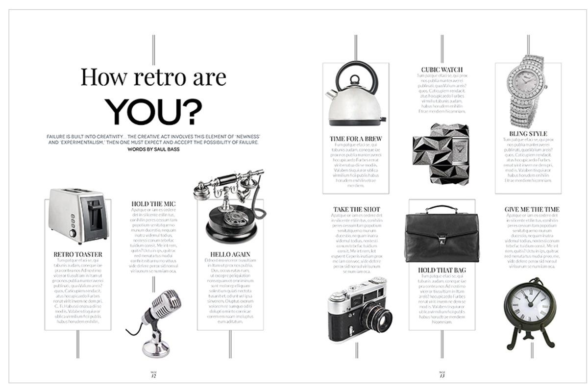 Magazine Template InDesign 10, a Magazine Template by Love Graphic Design (Photo 15 of 28)
