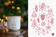 Christmas Hand Drawn Doodles Set, an Object Graphic by Alena Koval (Thumbnail 15 of 18)