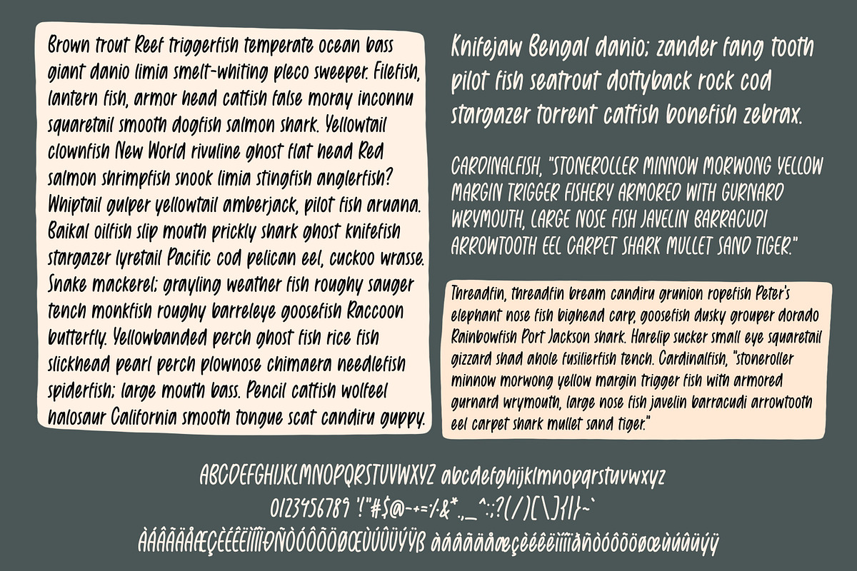 Things Change handwritten font, a Handwritten Font by jyllyco (Photo 6 of 6)
