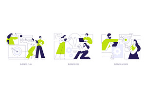 Business development isolated, a Finance Illustration by Visual Generation
