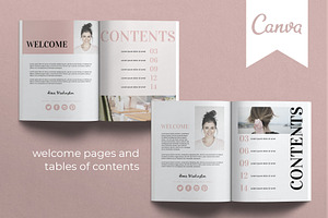 Ebook Workbook Canva Template