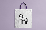 Minimalist Line Horse Logo, a Branding & Logo Template by Vectorium Studio (Thumbnail 2 of 2)