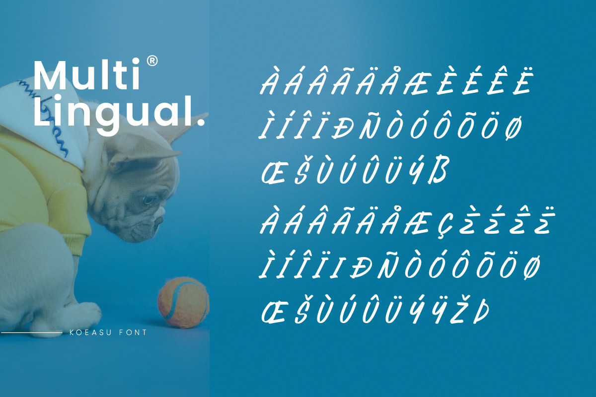 Koeasu Comic Font, a Sans Serif Font by Ronny Studio (Photo 8 of 8)