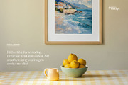 Frame Mockup PSD Interior Kitchen, a Mockup by momomockps (Thumbnail 5 of 8)