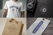 250 ornaments logos & monograms, a Branding & Logo Template by Vasya Kobelev (Thumbnail 6 of 23)