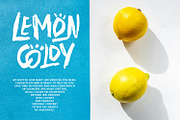 Lemon Coldy Brush Font, a Handwritten Font by Maulana Creative (Thumbnail 4 of 6)