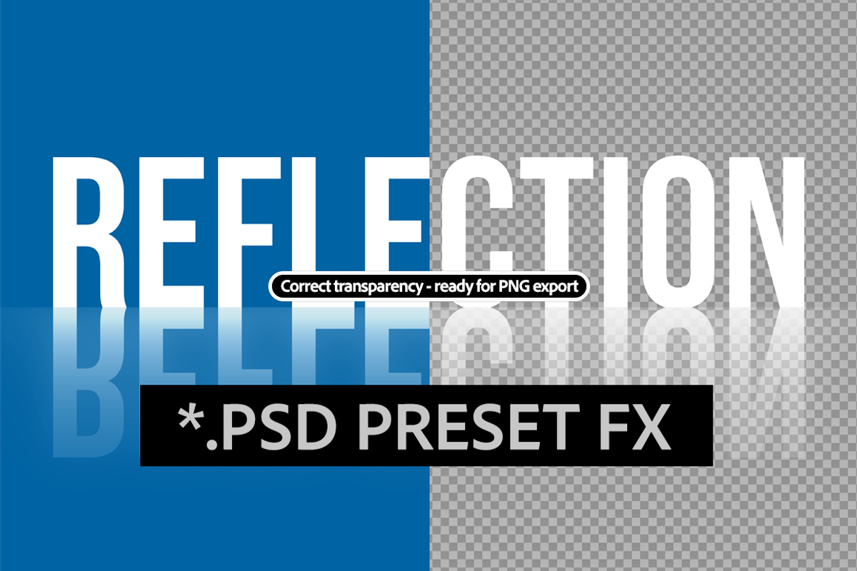 Photoshop's - RM Reflection FX PSD, a Mockup by R M (Photo 3 of 8)
