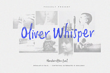 Oliver Whisper Messy Handwritten