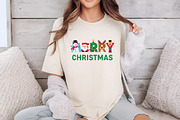 Retro Merry Christmas Png, an Illustration by Dream Creation (Thumbnail 5 of 5)