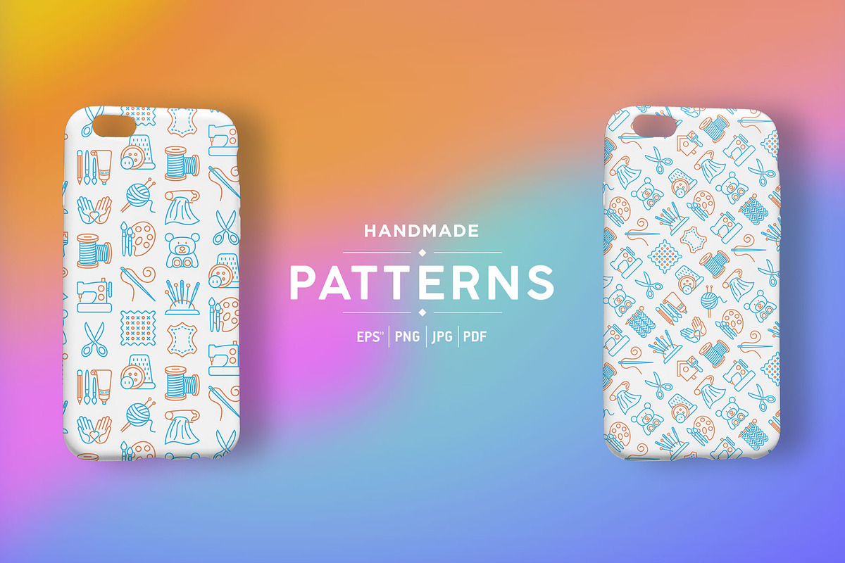 Handmade Patterns Collection, a Pattern Graphic by Alex Blogoodf