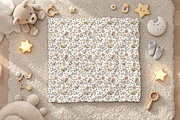 Cottage Blossoms Seamless Pattern, a Pattern Graphic by OwlAndFern (Thumbnail 12 of 15)