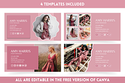 Canva Email Signature Templates, an Email Template by SunshineStudioBoutique (Thumbnail 5 of 9)