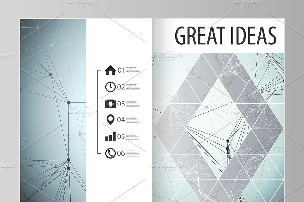 Mega Pack templates, a Brochure Template by VectorShop (Photo 35 of 102)